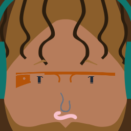 Squareface avatar sample